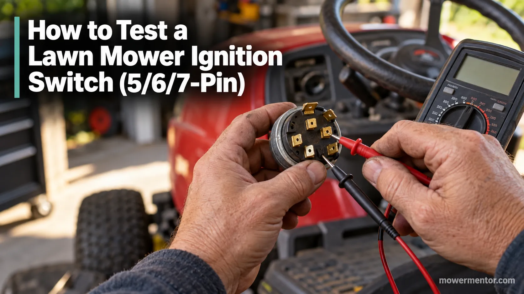 How to Test a Lawn Mower Ignition Switch (5/6/7-Pin)