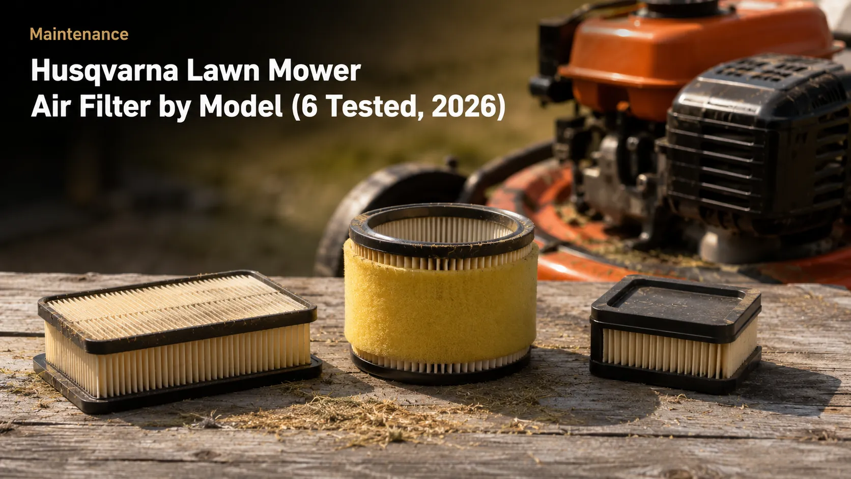 Husqvarna Lawn Mower Air Filter by Model (6 Tested, 2026)