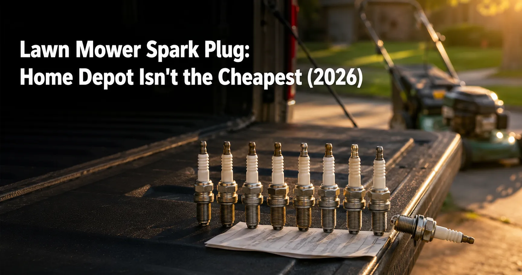 Lawn Mower Spark Plug: Home Depot Isn't the Cheapest (2026)