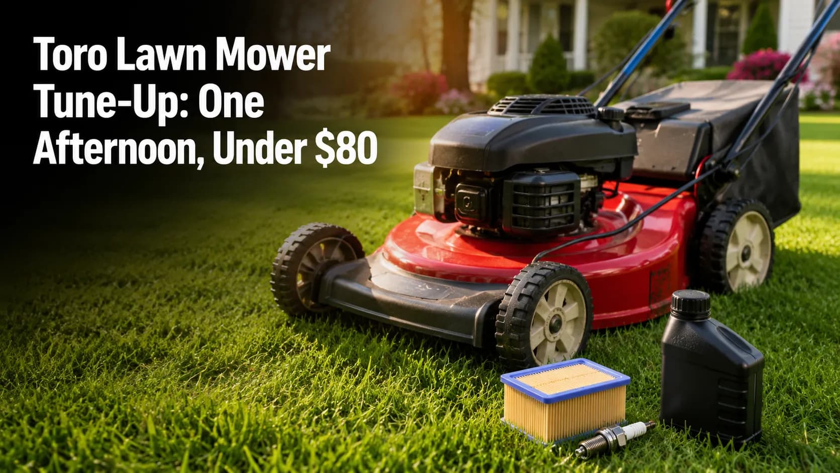 Toro Lawn Mower Tune-Up: One Afternoon, Under $80